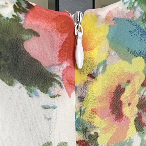 Danny and Nicole Women’s Faux Wrap Floral Sheath Garden Dress Plus Size 24W - Picture 10 of 14